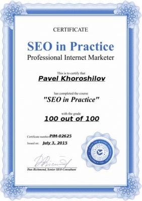 SEO in Practic (100 out of 100)